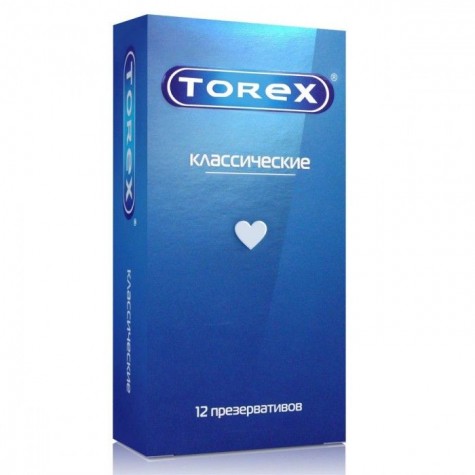 Гладкие презервативы Torex "Классические" - 12 шт.